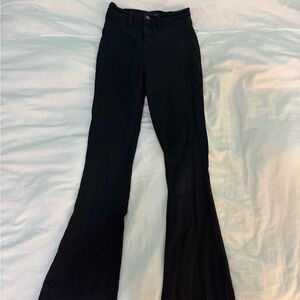 Fashion Nova Classic Black Flared Jeans